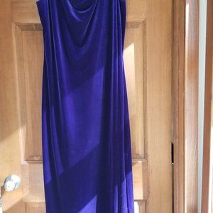 Blue Velvet dress